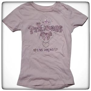 Girl's Princess Las Vegas Dazzle Shortsleeve Tee-S